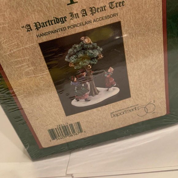 Department 56 Dept 56 I Partridge In A Pear Tree 12 Days Of Dickens Village New - Picture 7 of 8